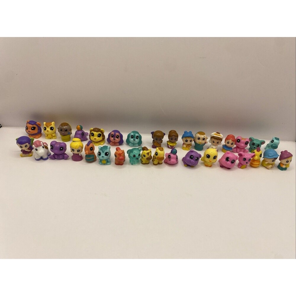 Squinkies Blip Toys Mixed Lot 34 Toys 36 Plastic Balls Animals Babies Kids